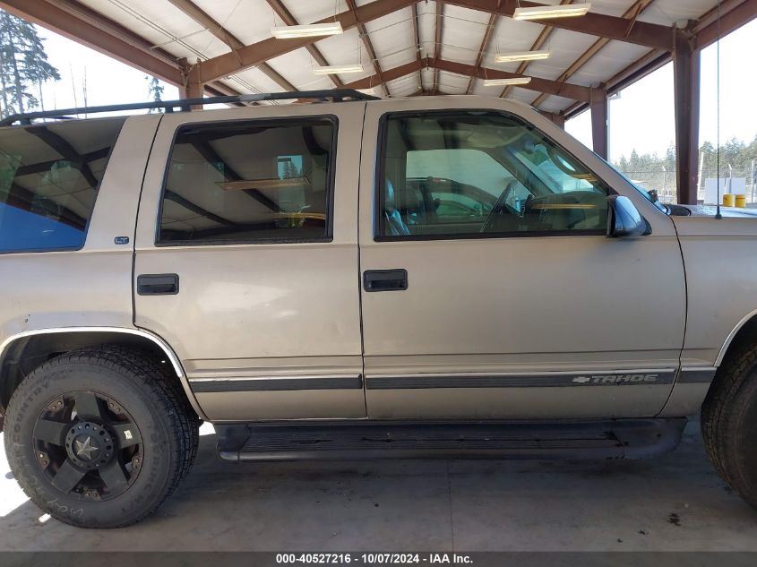 1999 Chevrolet Tahoe K1500 VIN: 1GNEK13R2XJ318214 Lot: 40527216