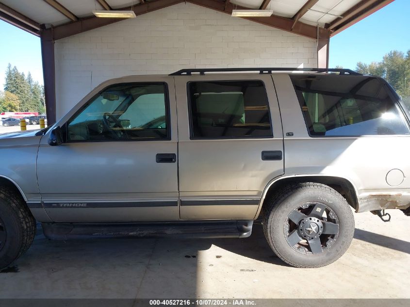 1999 Chevrolet Tahoe K1500 VIN: 1GNEK13R2XJ318214 Lot: 40527216