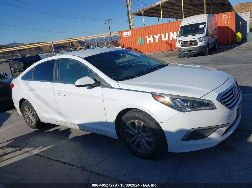 5NPE24AF9GH271372 2016 Hyundai Sonata Se