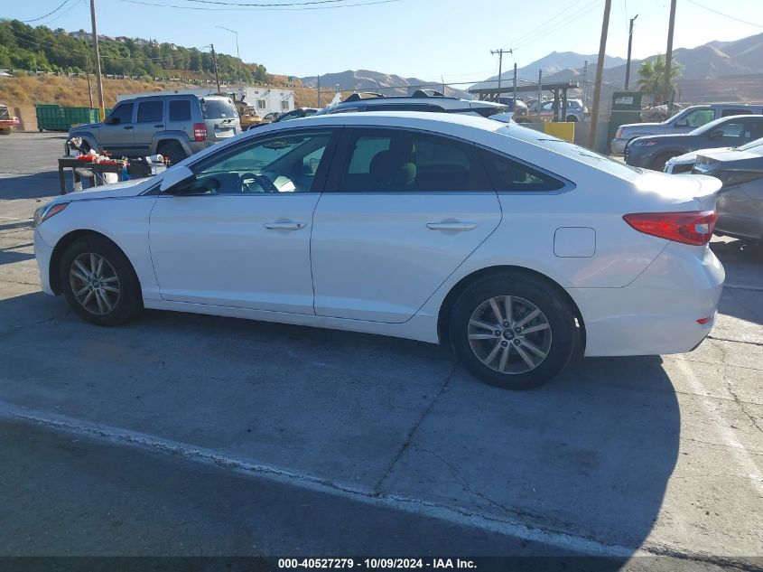 5NPE24AF9GH271372 2016 Hyundai Sonata Se