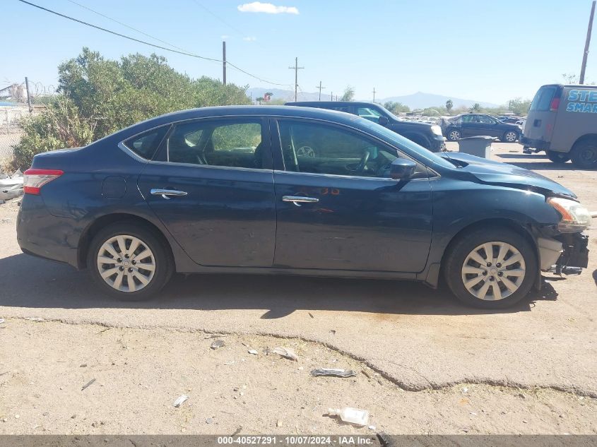 1N4AB7APXEN854075 2014 Nissan Sentra Fe+ S/Fe+ Sv/S/Sl/Sr/Sv