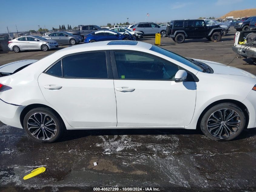 2015 TOYOTA COROLLA S PREMIUM - 5YFBURHE5FP183055