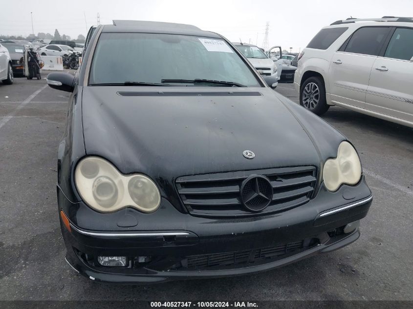 2005 Mercedes-Benz C 230 Kompressor Sport VIN: WDBRF40J65F654428 Lot: 40527347