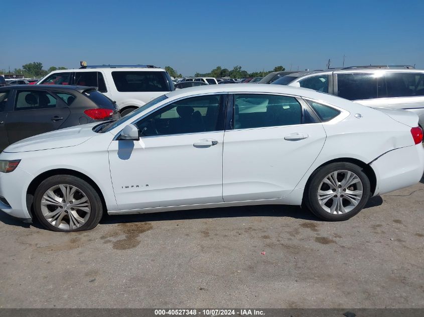 2014 Chevrolet Impala 2Lt VIN: 1G1125S30EU158012 Lot: 40527348