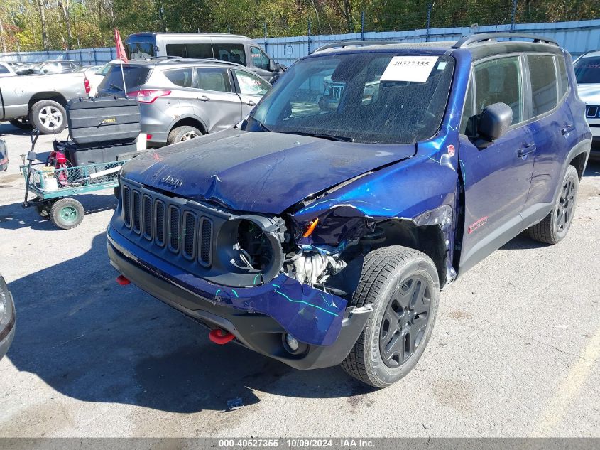 2018 Jeep Renegade Trailhawk VIN: ZACCJBCB7JPH84577 Lot: 40527355