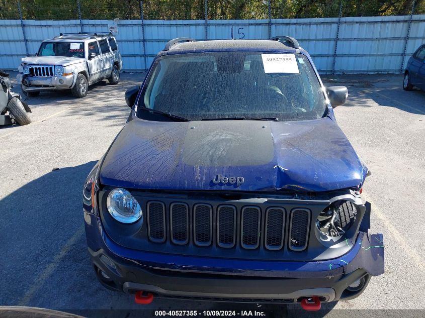 2018 Jeep Renegade Trailhawk VIN: ZACCJBCB7JPH84577 Lot: 40527355