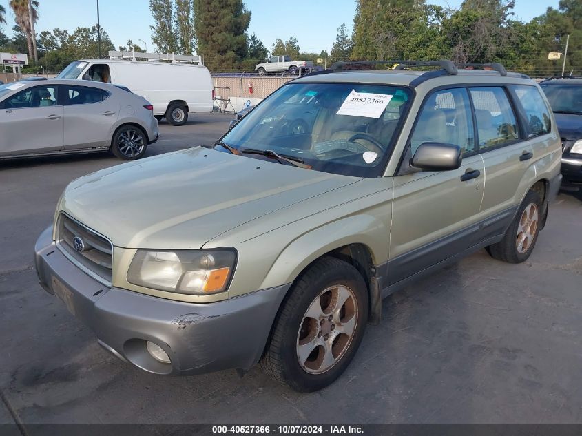 JF1SG65683H765375 2003 Subaru Forester Xs