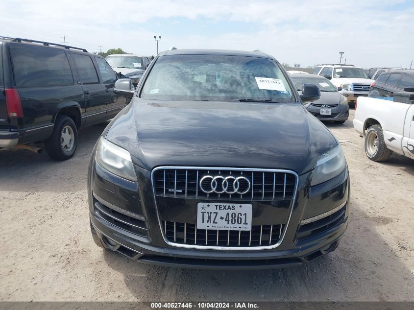 WA1LGAFEXDD001120 2013 Audi Q7 3.0T Premium