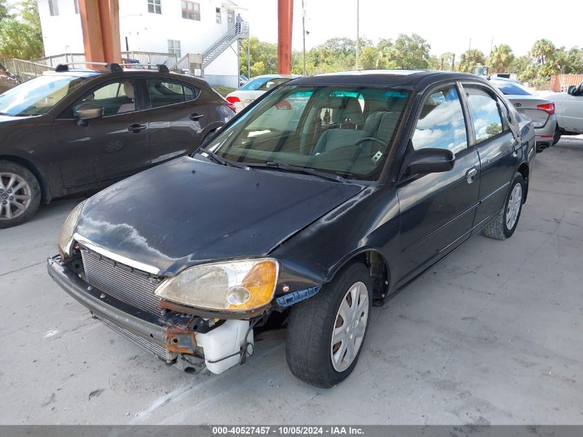 2003 Honda Civic Ex VIN: 2HGES26713H569702 Lot: 40527457