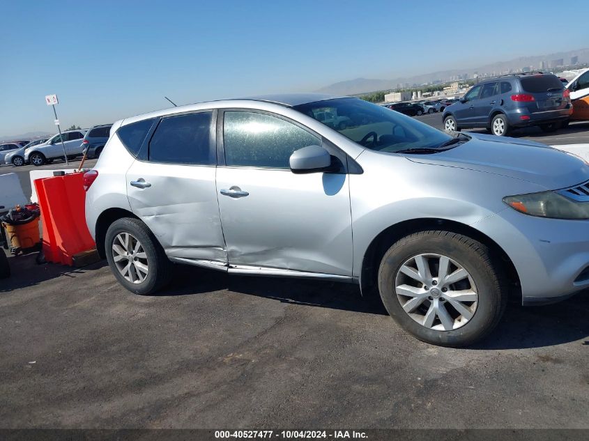 JN8AZ1MU1EW408898 2014 Nissan Murano Le/S/Sl/Sv