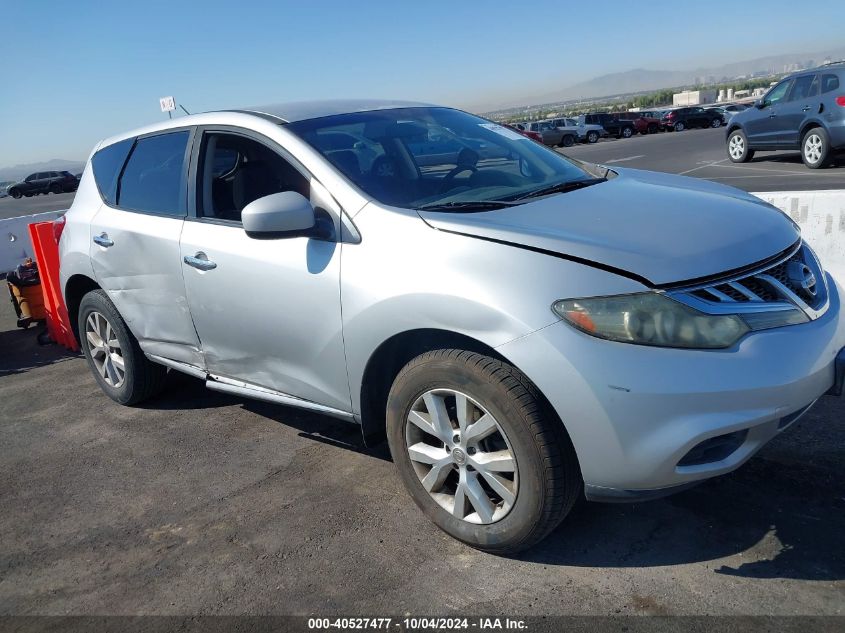 JN8AZ1MU1EW408898 2014 Nissan Murano Le/S/Sl/Sv