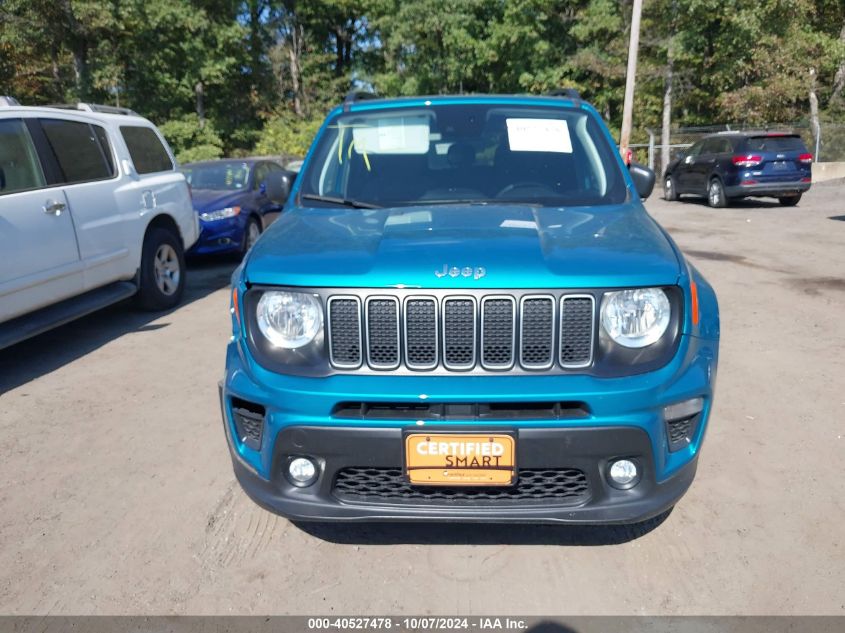 2022 Jeep Renegade Latitude 4X4 VIN: ZACNJDB10NPN93504 Lot: 40527478