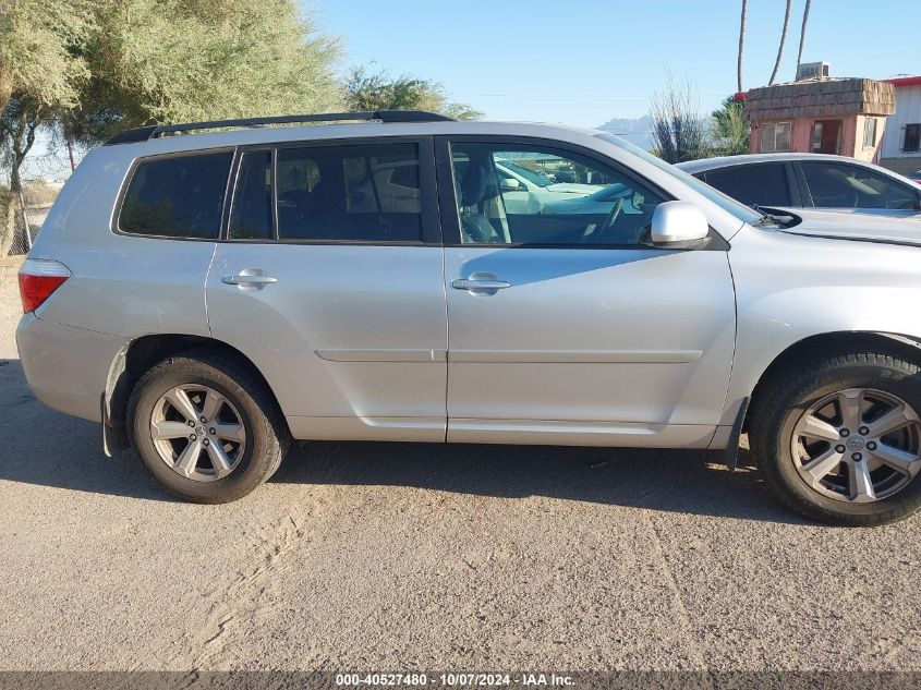 2010 Toyota Highlander Se VIN: 5TDJK3EHXAS022312 Lot: 40527480