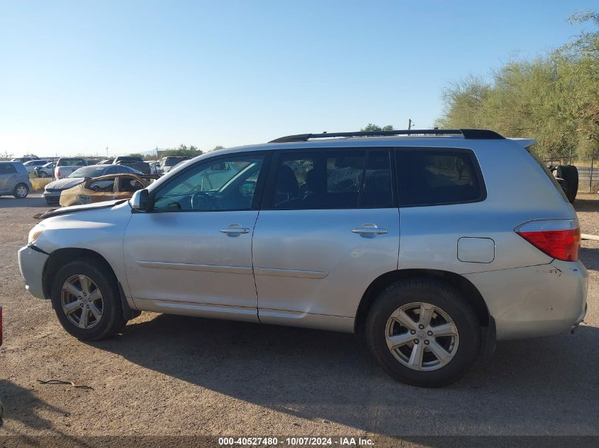 2010 Toyota Highlander Se VIN: 5TDJK3EHXAS022312 Lot: 40527480