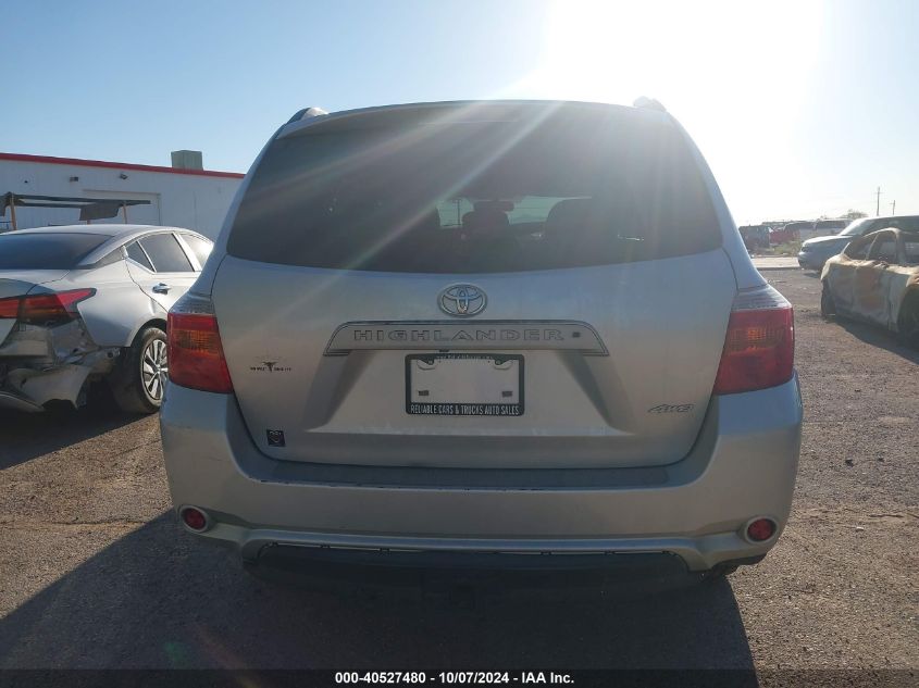 2010 Toyota Highlander Se VIN: 5TDJK3EHXAS022312 Lot: 40527480