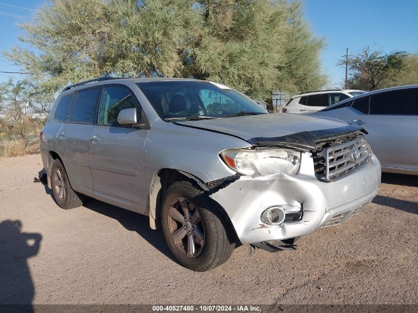 2010 Toyota Highlander Se VIN: 5TDJK3EHXAS022312 Lot: 40527480