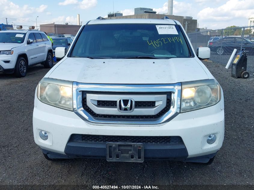 2011 Honda Pilot Ex-L VIN: 5FNYF4H58BB050495 Lot: 40527494