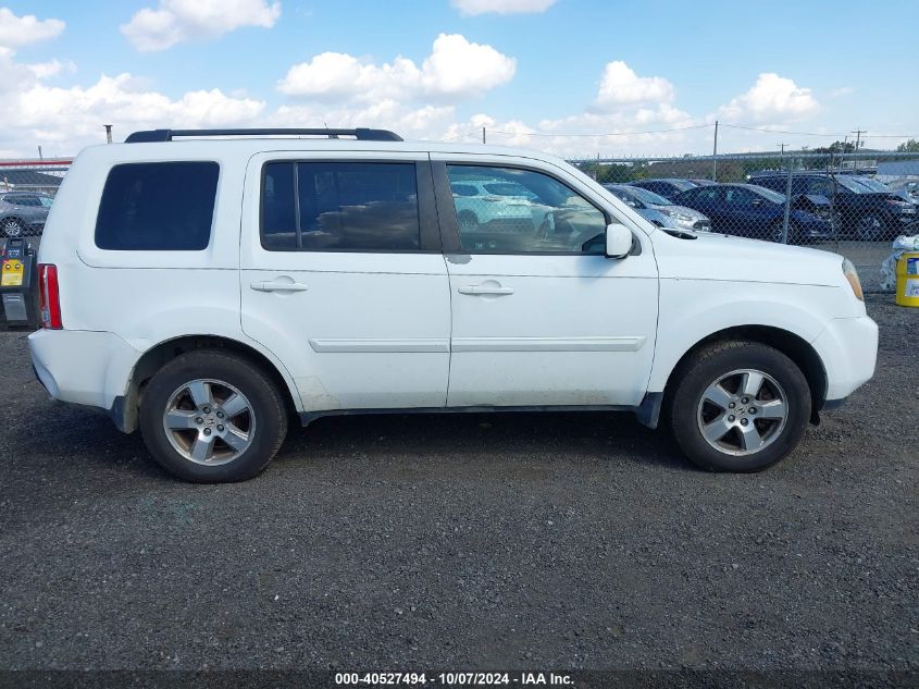 2011 Honda Pilot Ex-L VIN: 5FNYF4H58BB050495 Lot: 40527494