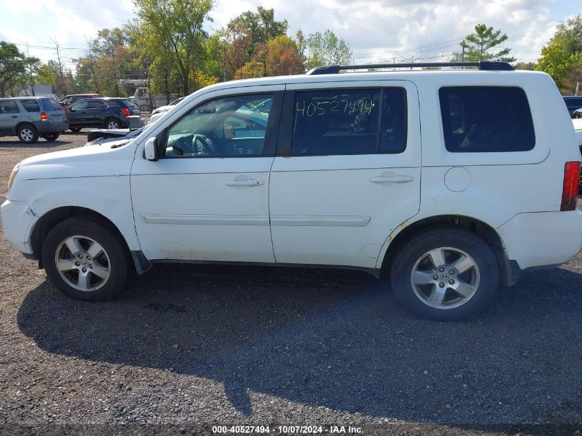 2011 Honda Pilot Ex-L VIN: 5FNYF4H58BB050495 Lot: 40527494