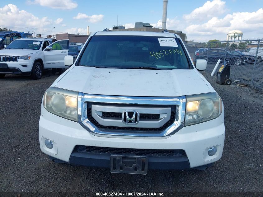 2011 Honda Pilot Ex-L VIN: 5FNYF4H58BB050495 Lot: 40527494