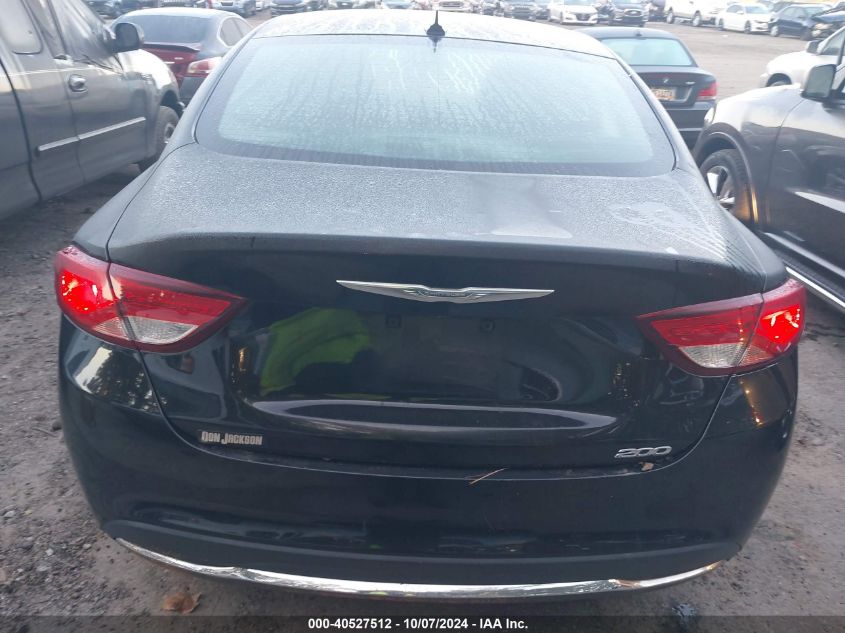 2016 Chrysler 200 Limited Platinum VIN: 1C3CCCAB0GN189160 Lot: 40527512