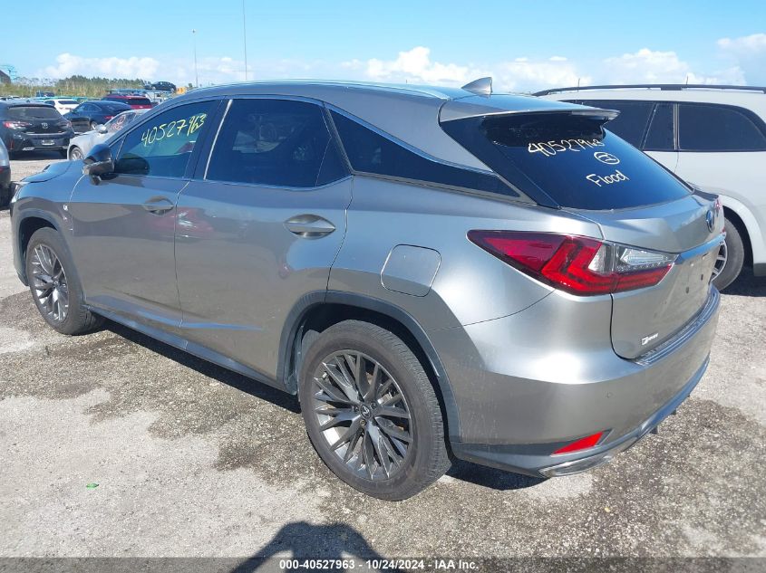 VIN 2T2YZMDA7LC222009 2020 Lexus RX, 350 F Sport Pe... no.3