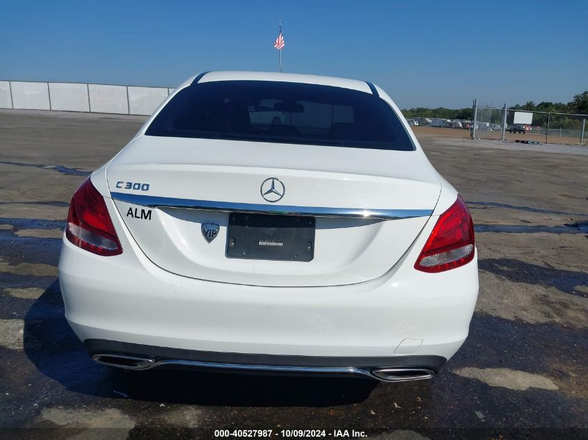 2017 Mercedes-Benz C 300 Luxury/Sport VIN: 55SWF4JB0HU179958 Lot: 40527987