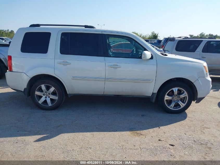 2012 Honda Pilot Touring VIN: 5FNYF3H92CB016535 Lot: 40528011