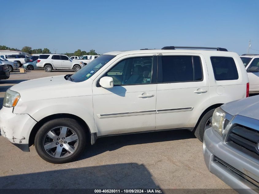 2012 Honda Pilot Touring VIN: 5FNYF3H92CB016535 Lot: 40528011