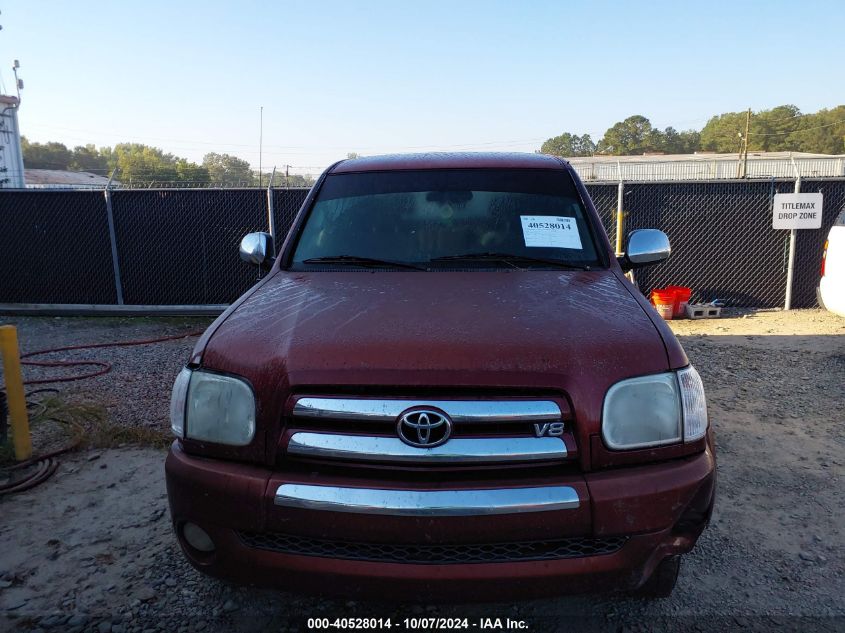 2006 Toyota Tundra Sr5 V8 VIN: 5TBET341X6S522490 Lot: 40528014