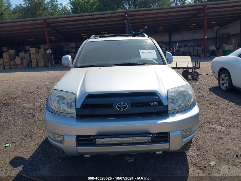 2004 Toyota 4Runner Limited V8 VIN: JTEBT17R240031102 Lot: 40528026