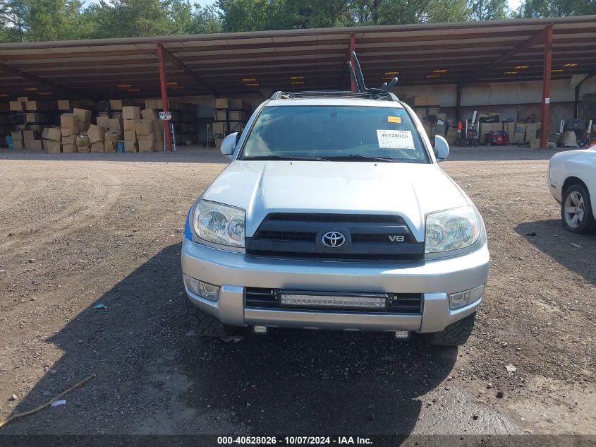 2004 Toyota 4Runner Limited V8 VIN: JTEBT17R240031102 Lot: 40528026