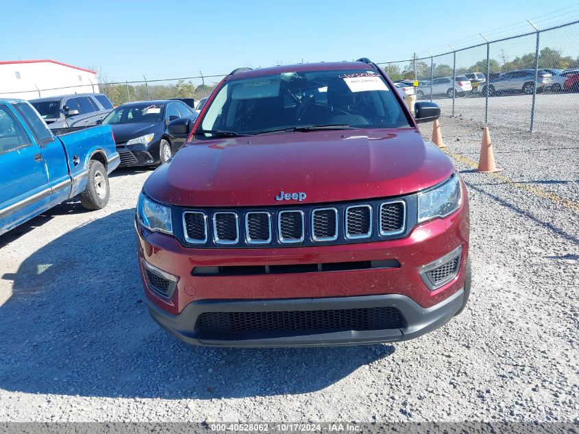 2021 Jeep Compass Sport 4X4 VIN: 3C4NJDAB4MT601964 Lot: 40528062