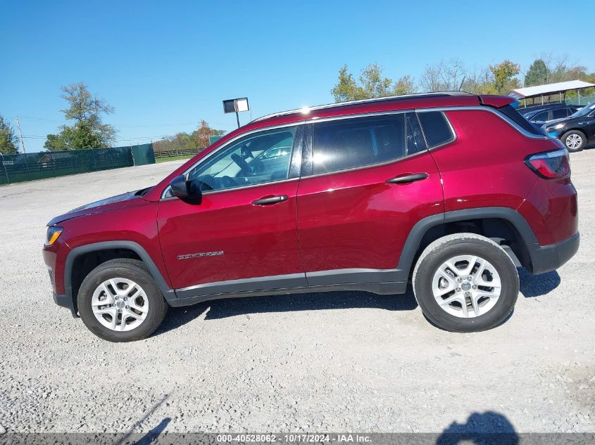 2021 Jeep Compass Sport 4X4 VIN: 3C4NJDAB4MT601964 Lot: 40528062