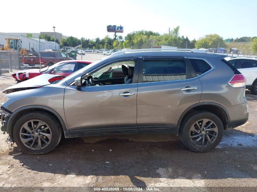 KNMAT2MV5GP696305 2016 Nissan Rogue S/Sl/Sv