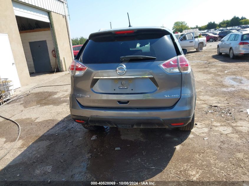 KNMAT2MV5GP696305 2016 Nissan Rogue S/Sl/Sv