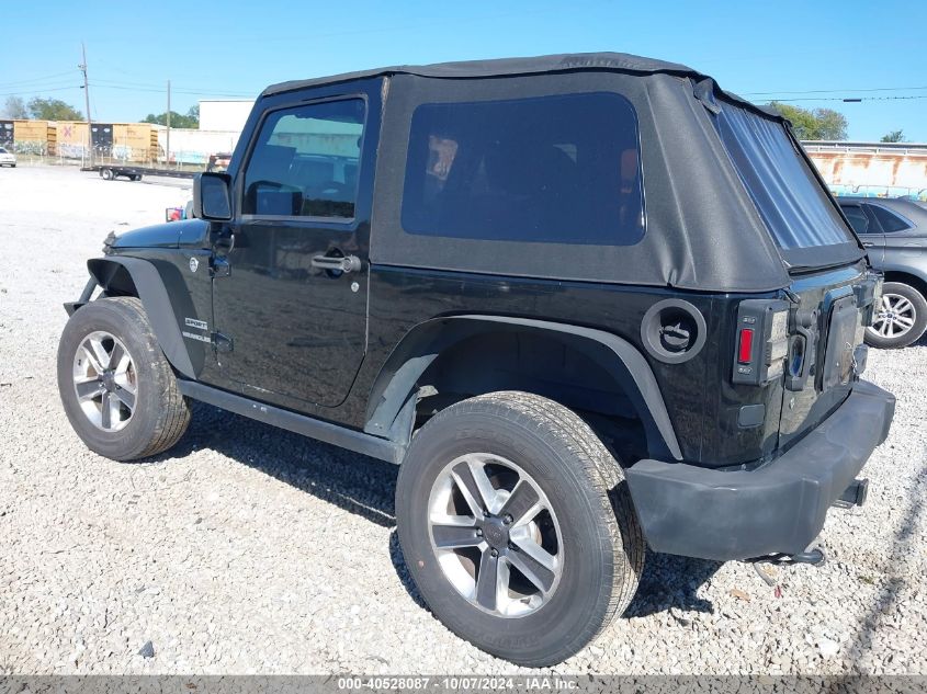 2012 Jeep Wrangler Sport VIN: 1C4AJWAG8CL234485 Lot: 40528087