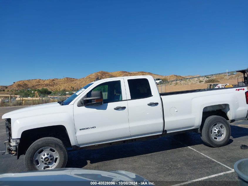 2019 Chevrolet Silverado 2500Hd Wt VIN: 2GC2KREG5K1180371 Lot: 40528096