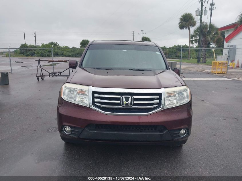 2015 Honda Pilot Ex-L VIN: 5FNYF3H56FB023490 Lot: 40528135