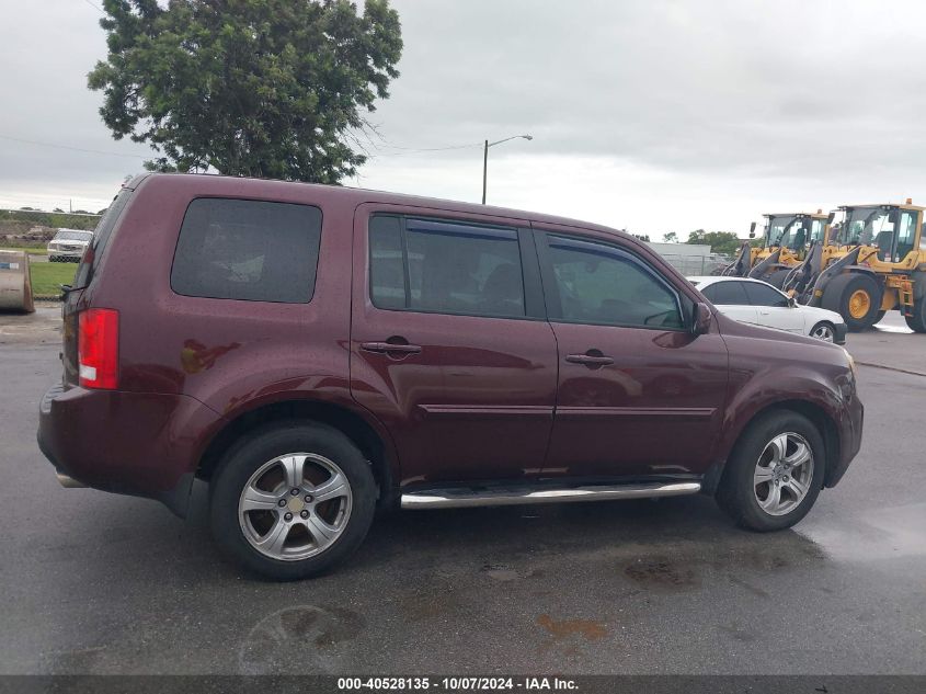 2015 Honda Pilot Ex-L VIN: 5FNYF3H56FB023490 Lot: 40528135