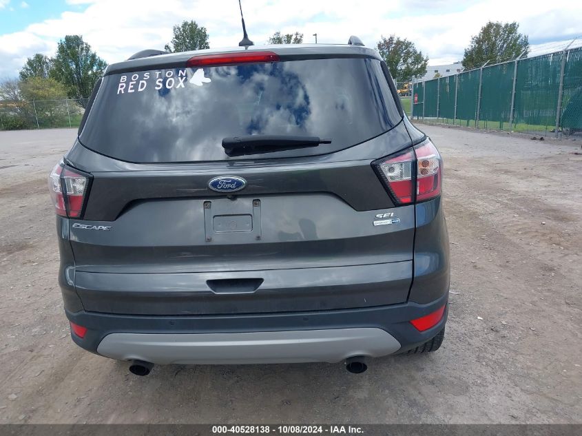 2018 Ford Escape Sel VIN: 1FMCU9HD2JUB88345 Lot: 40528138