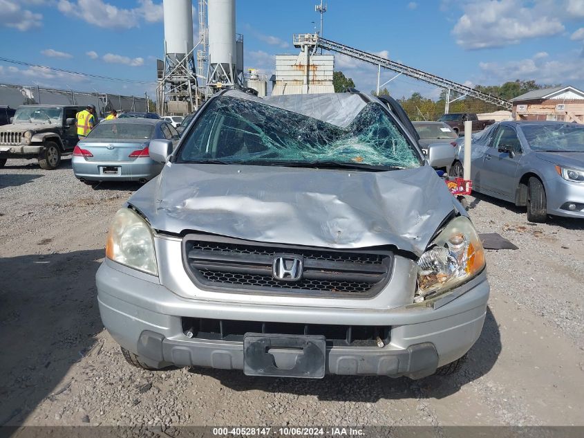 2004 Honda Pilot Ex VIN: 2HKYF184X4H575018 Lot: 40528147