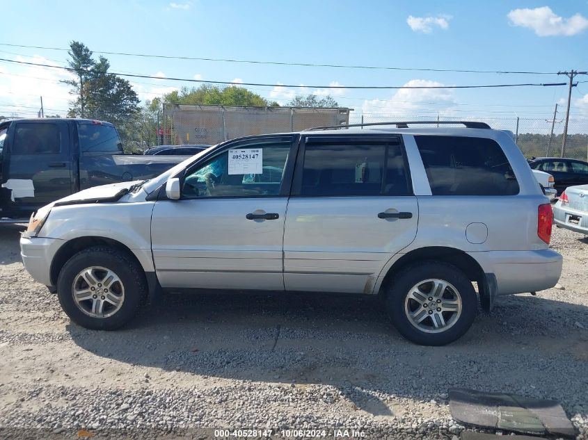 2004 Honda Pilot Ex VIN: 2HKYF184X4H575018 Lot: 40528147