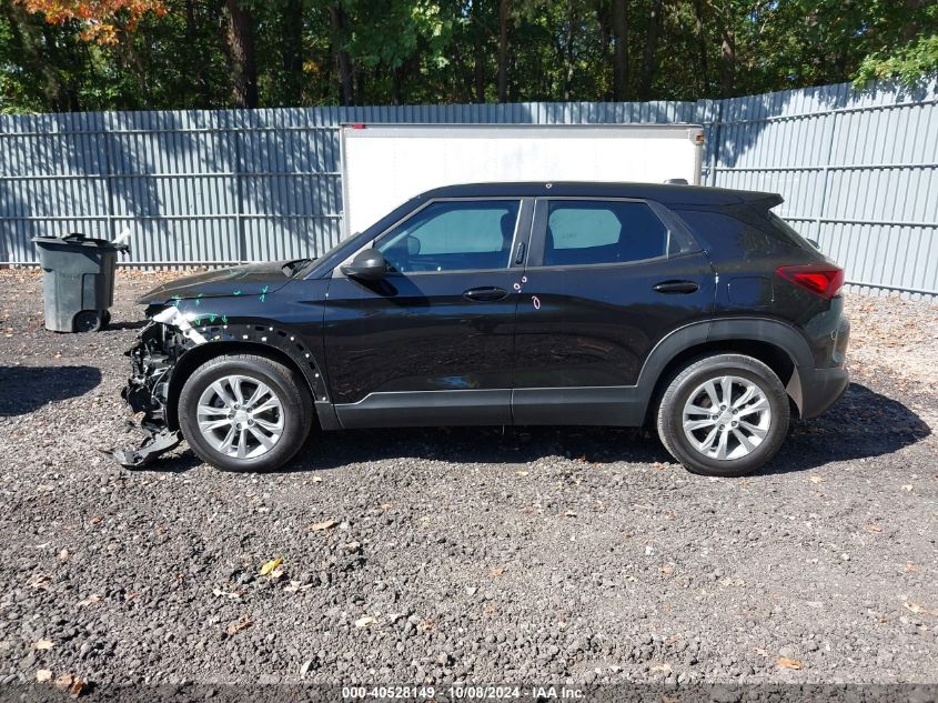 2021 Chevrolet Trailblazer Fwd Ls VIN: KL79MMS28MB037970 Lot: 40528149