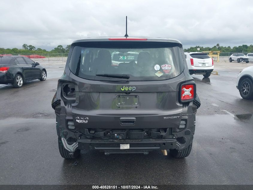 2019 Jeep Renegade Sport VIN: ZACNJBAB0KPJ82128 Lot: 40528151