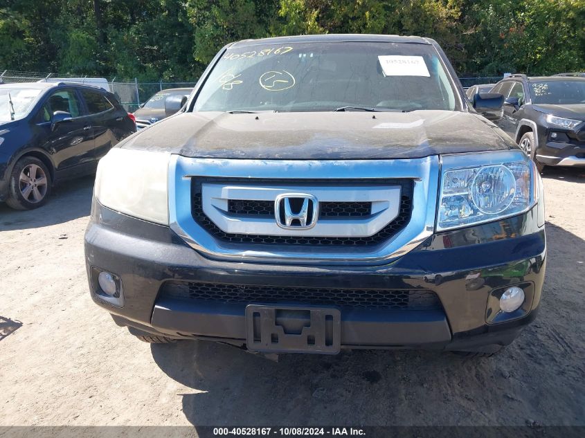 2011 Honda Pilot Exl VIN: 5FNYF4H55BB057629 Lot: 40528167