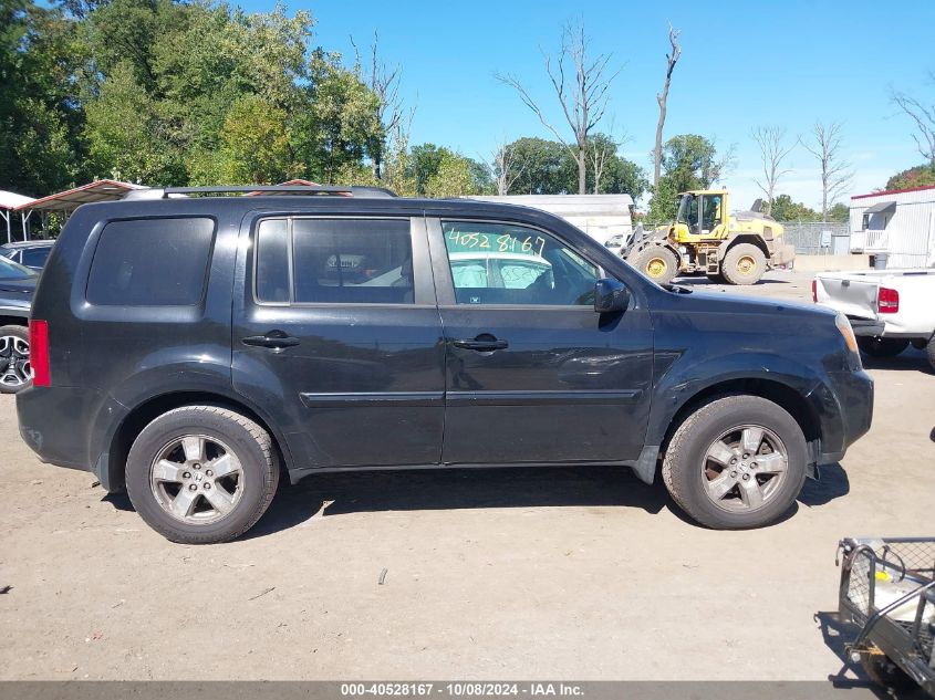 2011 Honda Pilot Exl VIN: 5FNYF4H55BB057629 Lot: 40528167