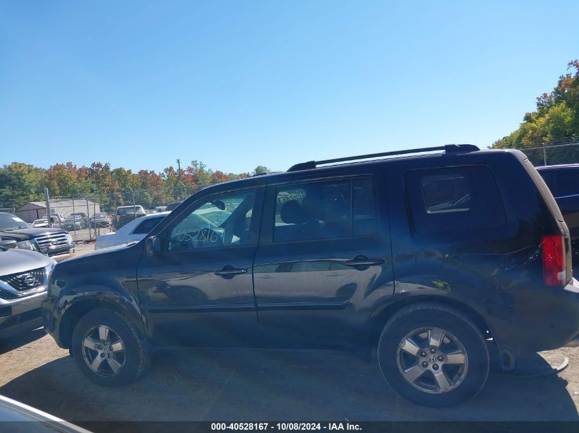 2011 Honda Pilot Exl VIN: 5FNYF4H55BB057629 Lot: 40528167