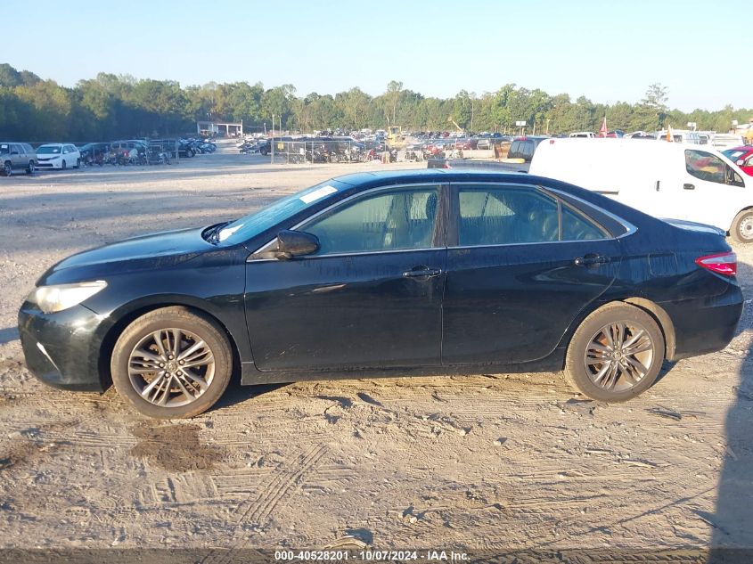 2016 Toyota Camry Se VIN: 4T1BF1FK8GU215565 Lot: 40528201