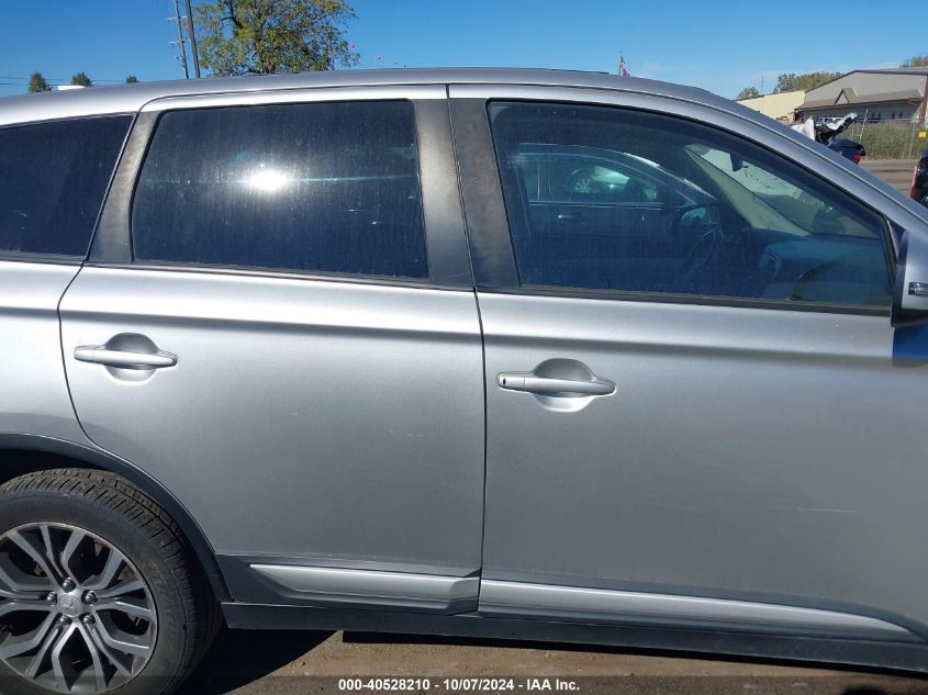 2018 Mitsubishi Outlander Se/Sel VIN: JA4AZ3A3XJZ042476 Lot: 40528210